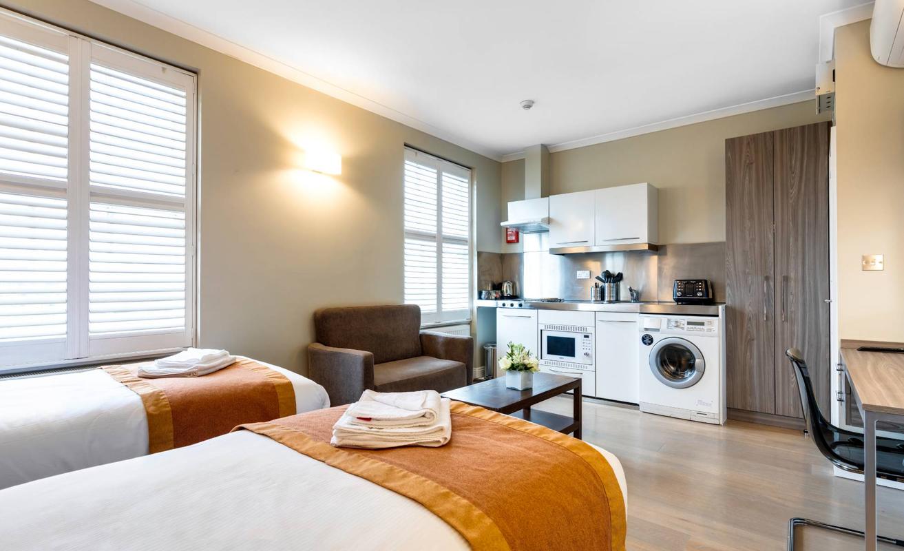 Twin Studio Apartment SW1 Apartments London Twin Studio Apartment SW1 Apartments London