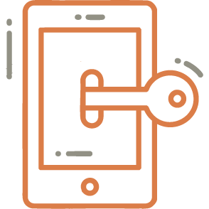 Digital smart key access via mobile app Digital smart key access via mobile app